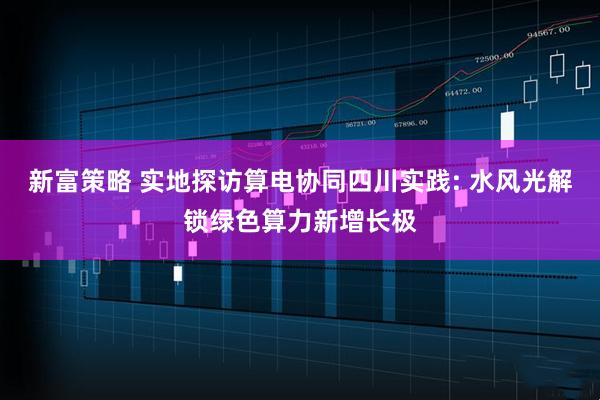 新富策略 实地探访算电协同四川实践: 水风光解锁绿色算力新增长极